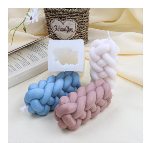 Creative Weaving Twine Scented Candle Silicone Mold