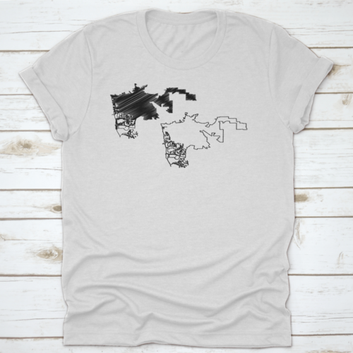 Map Vector Illustration, Scribble Sketch City Of Hayward Map In Black