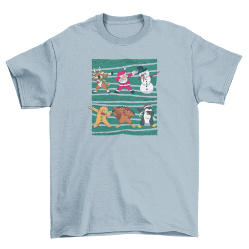 Christmas dab t-shirt