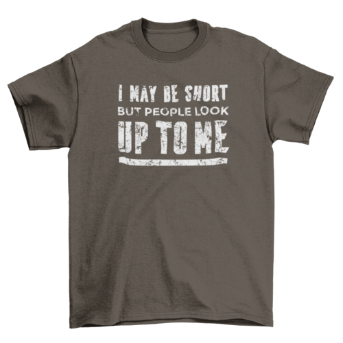 Short quote t-shirt