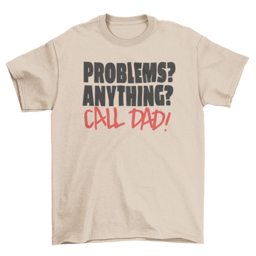 Call dad t-shirt