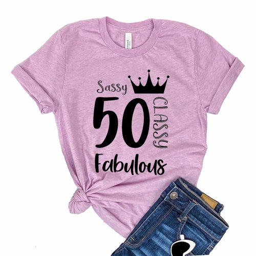 50 & Fabulous T-shirt
