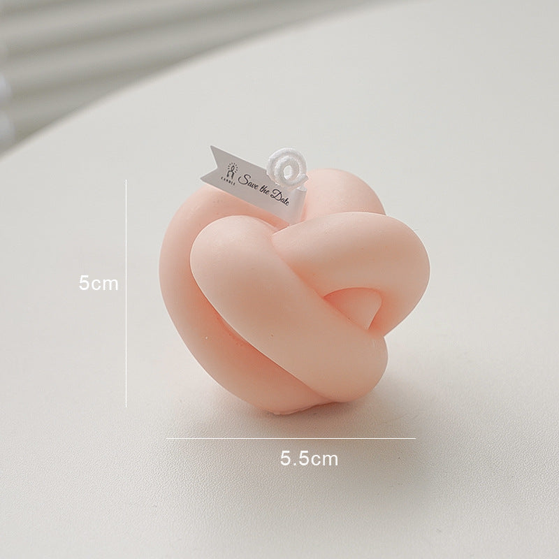Three - Dimensional Knot Aromatherapy Candle Ornament