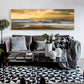 Abstract Seascape Oil Painting Posters and Prints Wall Art Canvas Painting Wave and Beach Picture for Living Room Decor No Frame