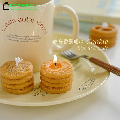 Cookies Guest Gift Candles Scented Candles Favors Food Wholesale Mini Candles for Home Decorative Souvenirs Box