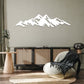 Mountains - Metal Wall Art