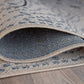 Medallion Easy Cleaning for Patio/ Deck Rugs,Balcony Rugs Indoor/Outdoor Area Rug 5' X 7' Cream