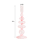Candlelight Dinner Creative Glass Candle Holder Decoration