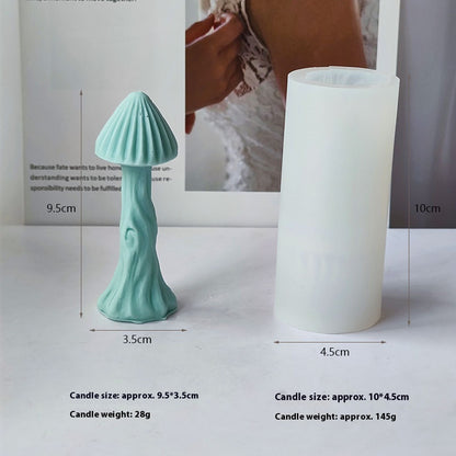 Handmade DIY Aromatherapy Mushroom Candle Silicone Mold