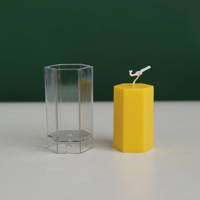 Hexagonal Candle Mould Pc Acrylic Plastic