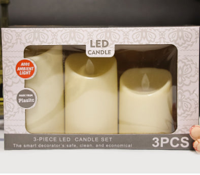 LED Electronic Candle Light Swing Paraffin Hotel