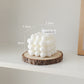 Rubik's Cube Candle Fashion Photography Props