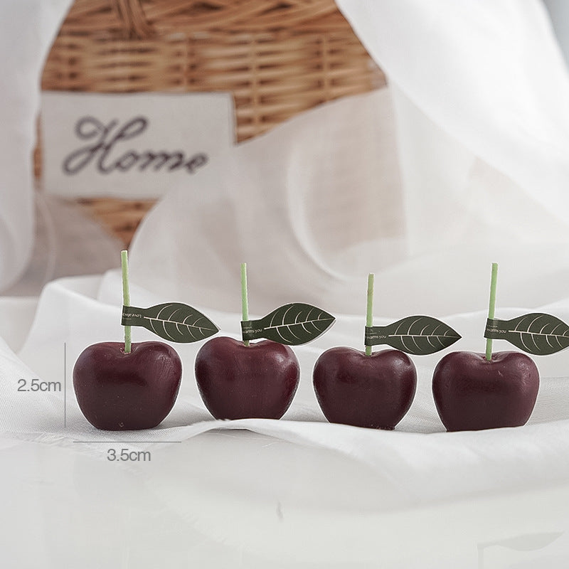 Aromatherapy Candle Creative Decoration Shooting Props Simulation Fruit