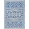 Kandace Tribal Blue 5 Ft. X 8 Ft. Indoor/Outdoor Patio Area Rug