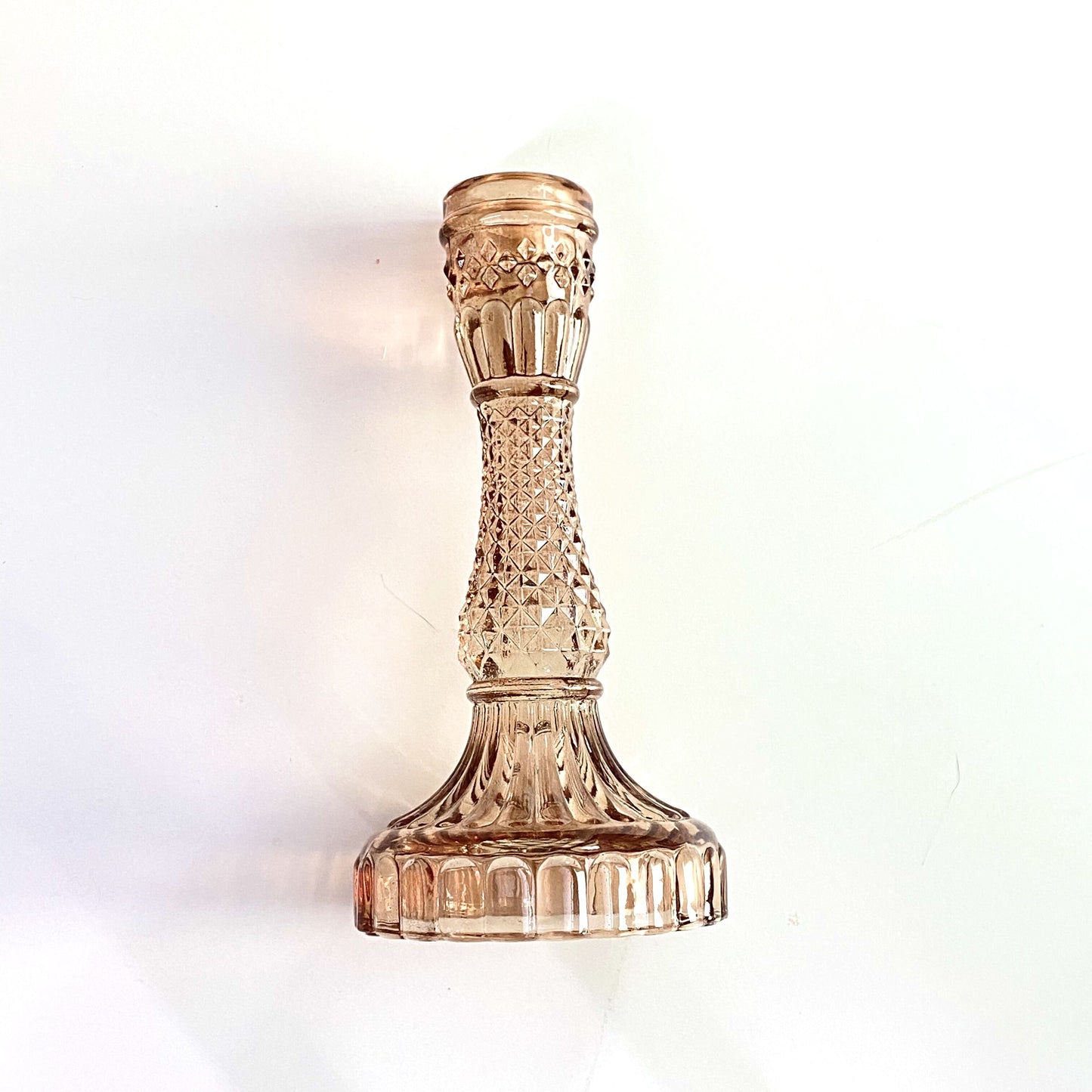 Nordic style stained glass candle holder decoration