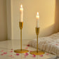 Vintage Dining Table Candle Ornaments Atmosphere