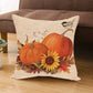 Fall Pillow Covers 18X18 Set of 4 for Fall Decor Pumpkin Maple Leaves Sunflower Vase Outdoor Fall Pillows Decorative Throw Pillows Farmhouse Thanksgiving Autumn Cushion Case