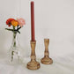 Nordic style stained glass candle holder decoration