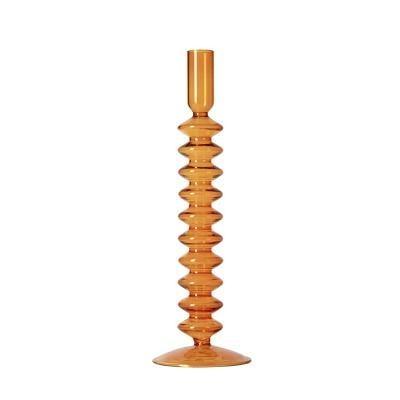 Candlelight Dinner Creative Glass Candle Holder Decoration