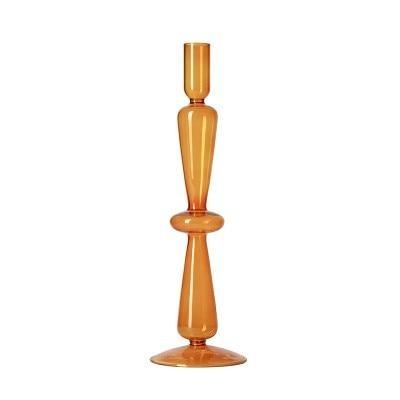 Candlelight Dinner Creative Glass Candle Holder Decoration