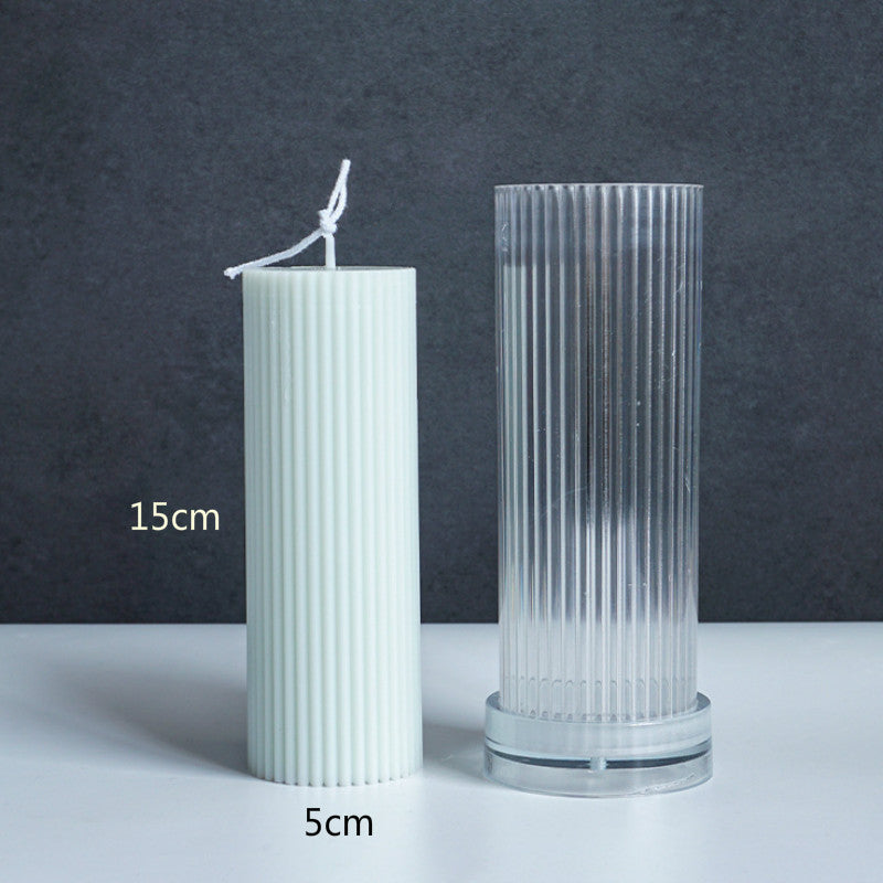 Rack-shaped Candle Mold, Pinstripe Homemade Aromatherapy