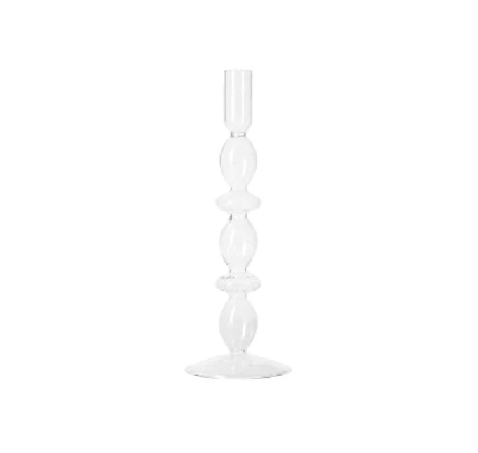 Candlelight Dinner Creative Glass Candle Holder Decoration