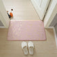 Bathroom Rugs Mat, Bath Rugs Fluffy Soft Non Slip Bath Mat Shower Mats Machine Wash Plush Mats, Bathroom Rug for Bathroom Shower Room (16X24, Pink)