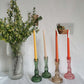 Nordic style stained glass candle holder decoration