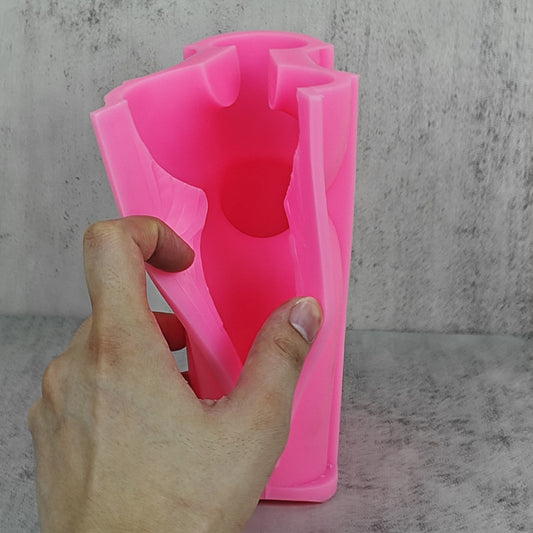 New U-shaped Aromatherapy Candle Silicone Mold