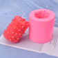 Silicone Three-dimensional Cylindrical Candle Flip Sugar Mold