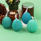 Christmas Egg Pattern Silicone Candle Mold