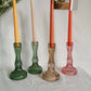Nordic style stained glass candle holder decoration
