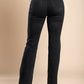 Flared jeans, black