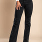Flared jeans, black