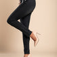 Stretch jeans with skinny leg, black