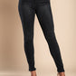 Stretch jeans with skinny leg, black