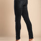 Stretch jeans with skinny leg, black