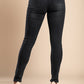 Stretch jeans with skinny leg, black