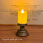 Tears Candlestick Ed Electronic Candle Lamp