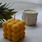 Candles for Home Scented, 2 PCS, Soy Candles, Bubble Candle & Decorative Candles, Pineapple Candle, Shaped Candles, Candle Set, Scented Candles, Cube Candle Candle Gift Set Cool Candles