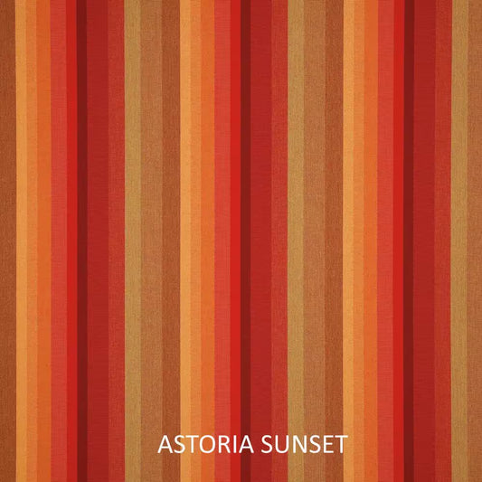 Sunbrella Astoria Sunset Outdoor Corded Throw Pillows (2-Pack)
