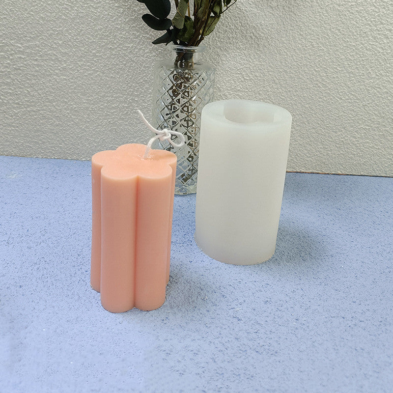 Flower Aromatherapy Candle Mold Desktop Decoration
