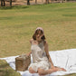 3-Layer Ruffle Slip Dress