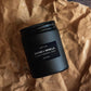 Premium Smoke & Vanilla Candle | Black Scented Candles for Men | Long Lasting with 45 Hour Burn Time, 7.6Oz | Soy Candle | Aromatherapy at Home | Gifts for Men