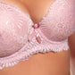 Lace underwear set, light pink