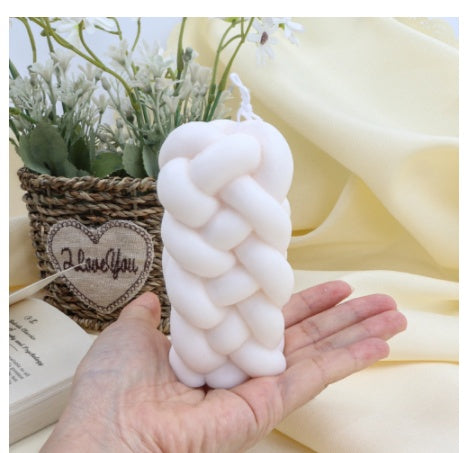 Creative Weaving Twine Scented Candle Silicone Mold
