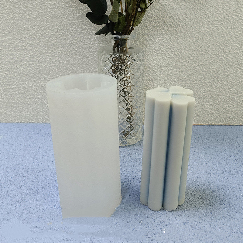 Flower Aromatherapy Candle Mold Desktop Decoration
