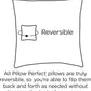 Americana Indoor/Outdoor Throw Pillows, 2 Count, Accent - 16.5" X 16.5", Blue/White Macey