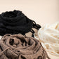 Set of 3 scarves, multicolored.