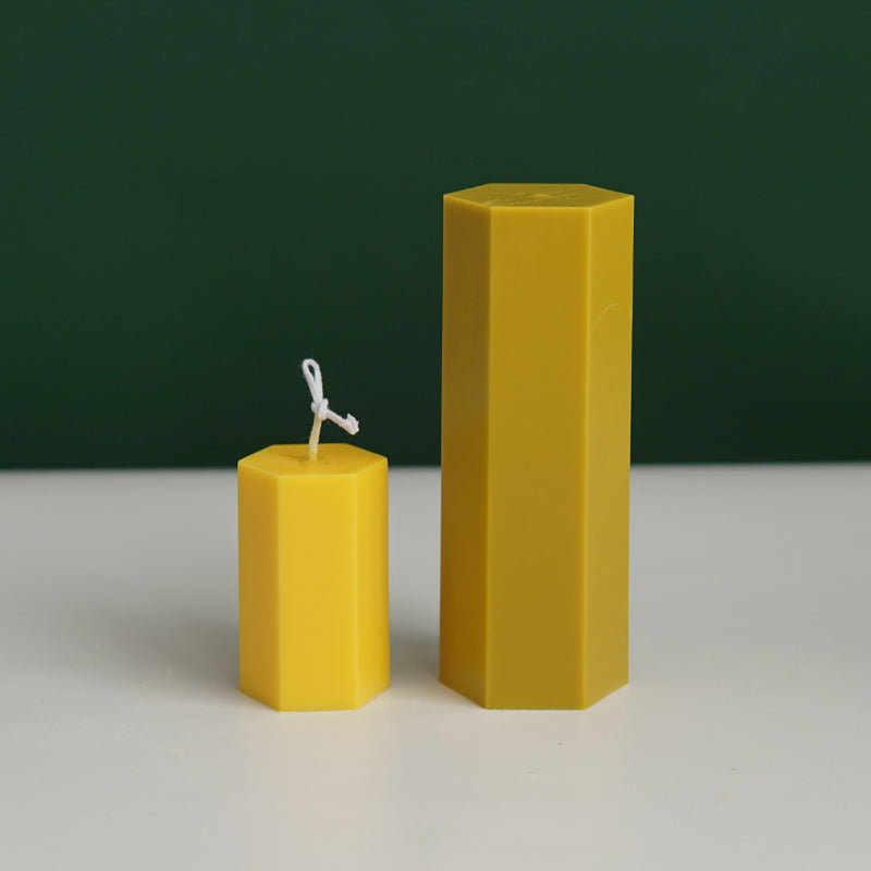 Hexagonal Candle Mould Pc Acrylic Plastic